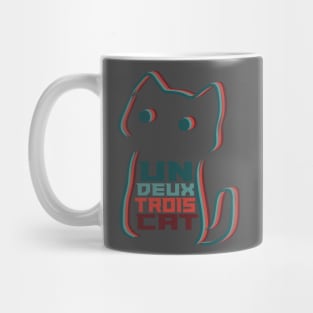 Un Deux Trois Cat Mug